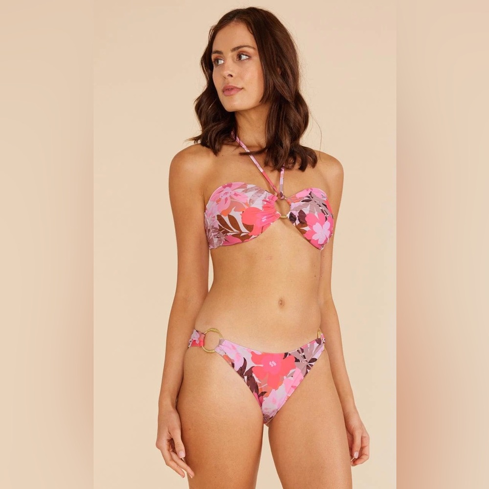NWT MINKPINK Bathing Suit Set in Cali Ring